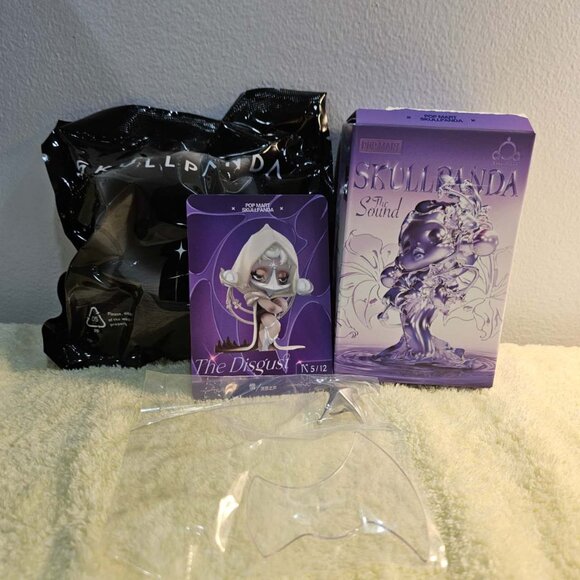 NWT POP MART SKULLPANDA The Sound Series, SKULLPANDA: The Disgust - Picture 2 of 4